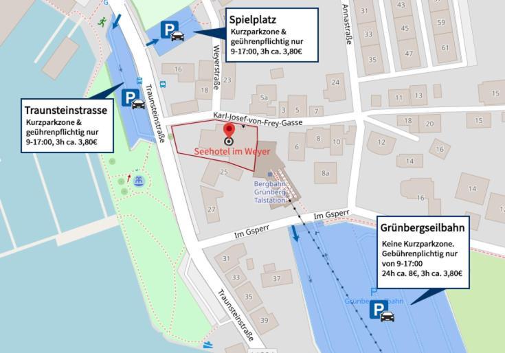Seehotel Im Weyer Gmunden Eksteriør bilde